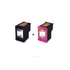 Obnovljena tinta SA342AE, no.56+no.57 (black+color) (MULTIPACK BULK) za tiskare HP